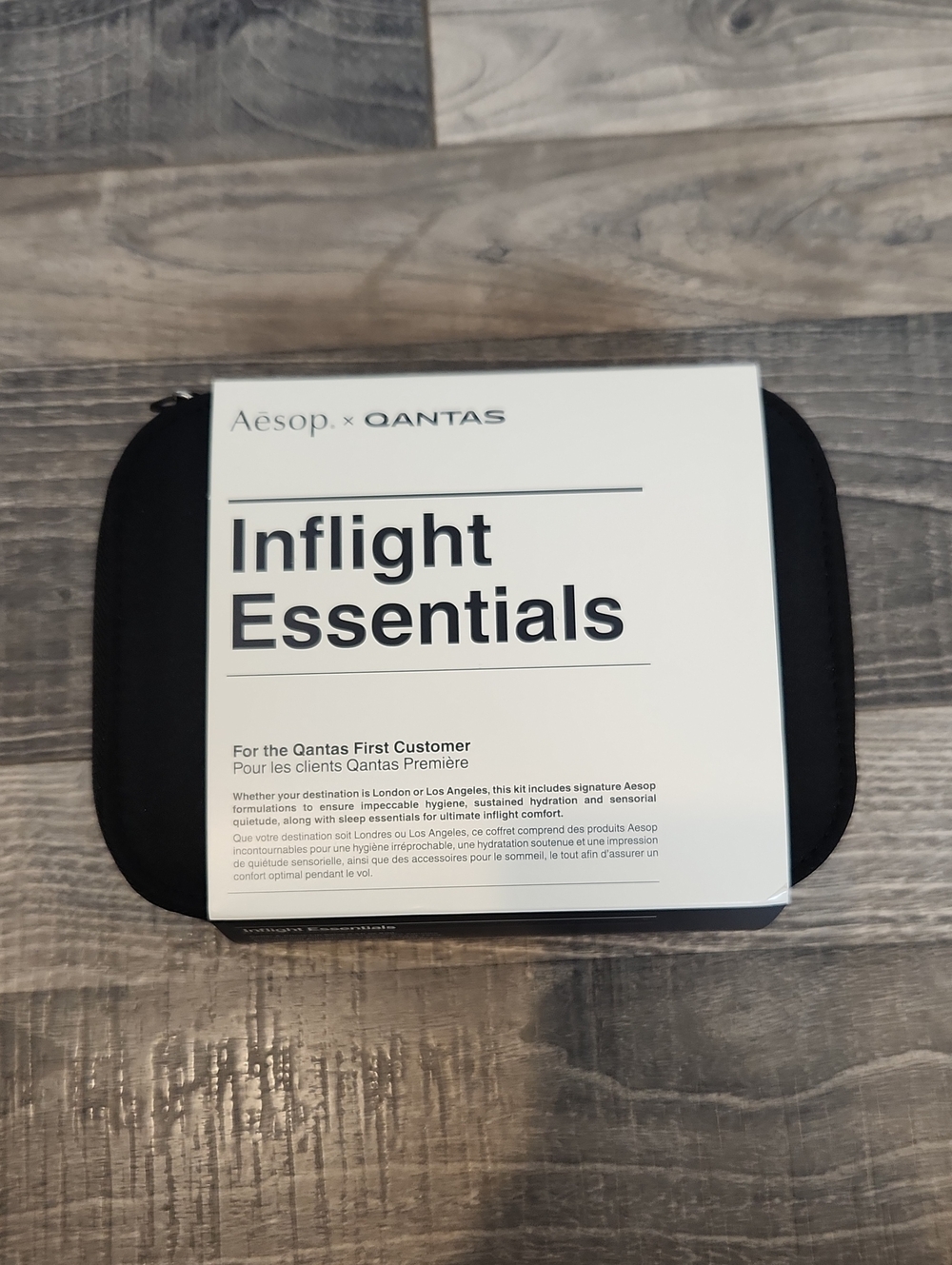 NWT Aesop x Qantas First Class Inflight Essentials Travel Kit